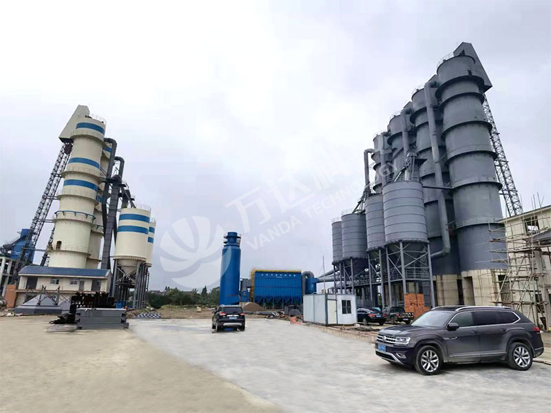 500T×6高效环保节能石灰窑生产线